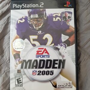 EA Sports Madden 2005 for PlayStation 2 - Purple Cover